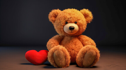 Teddy Bear With Heart 