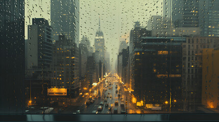Rainy Morning on City Avenue