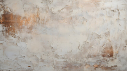 Obraz premium Stucco Wall, Old Plaster - Generative AI
