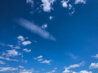 blue sky with clouds