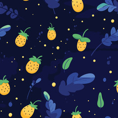 Seamless Colorful strawberry Pattern. Seamless pattern of strawberry in colorful style. Add color to your digital project with our pattern!