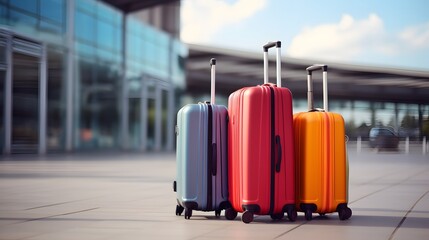 Luggage at the airport