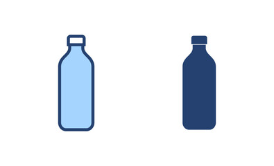 Bottle icon vector. bottle sign and symbol