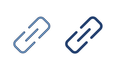 Link icon vector. Hyperlink chain sign and symbol