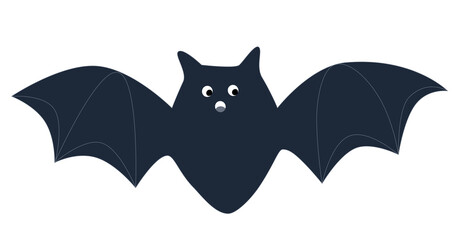 Bat vector cartoon illustration design