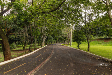 paisagem natural na cidade de Campo Grande, Estado de Minas Gerais, Brasil