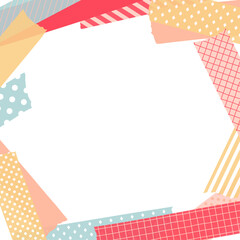 フレーム素材_マスキングテープ_ピンク