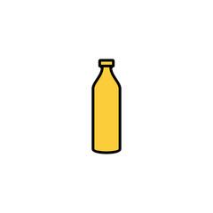 Bottle icon vector for web and mobile app. bottle sign and symbol