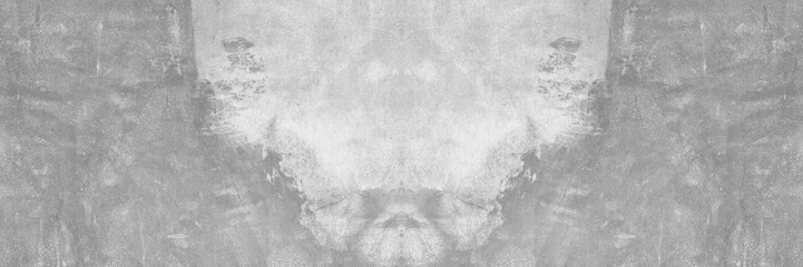 Naklejka premium Old wall texture smeared engine oil cement dark black gray background abstract grey color design are light with white gradient background.