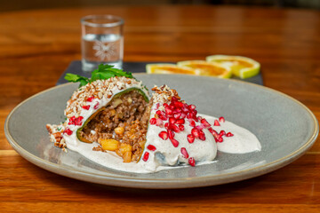 Chile en nogada / chile relleno