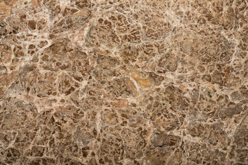 Speleology. Stone background abstract surface. The Bacho Kiro cave, Dryanovo, Bulgaria.