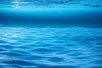 Obraz premium blue water surface