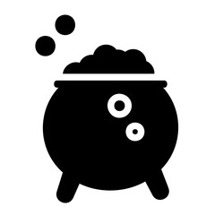cauldron glyph icon