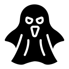 ghost glyph icon