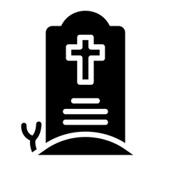 tombstone glyph icon