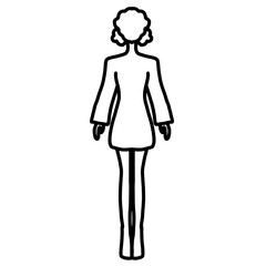 people, person, fashion, shadow, female, woman, pose, model, lady, silhouette, outline