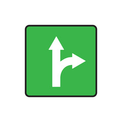 traffic direction signs icon