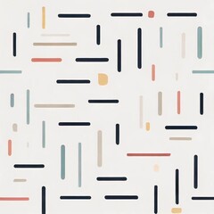 Subtle and understated patterns with clean lines and minimal colors