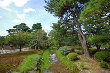 Fototapeta na wymiar 和を感じる日本庭園