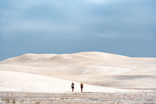 Lancelin Sand Dunes in Western Australia.