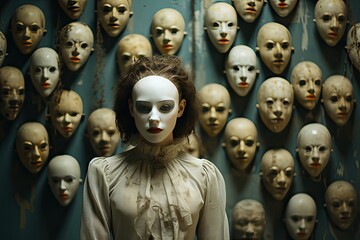 Eerie Assortment of Masks