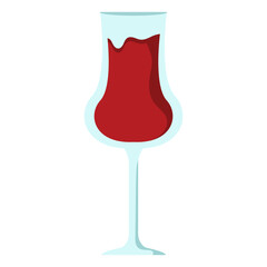 Wine Drink Illustration