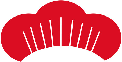 Noble Japan Pine Tree Sign Icon
