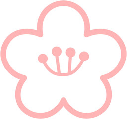 Plum Flower Icon