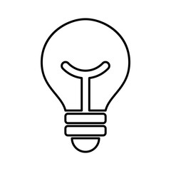 Bulb Flat Vector Icon Design