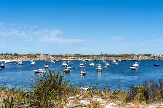 Geordie Bay on Rottnest Island, Western Australia.