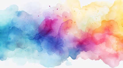watercolor stains abstract background, illustration - obrazy, fototapety, plakaty