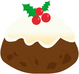 Christmas Pudding Icon
