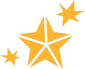 
Decorative Christmas Golden Star Ornament Icon