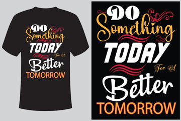 typography t-shirt design black/white 