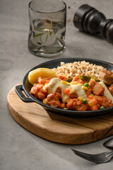 chicken with vegetables