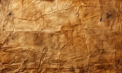 Sepia Manuscript Charm Paper Texture in Warm Brown, Vintage style. Created With Generative AI Technology