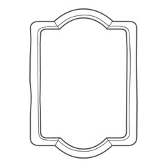 Vintage frame illustration