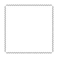 Square shape frame illustration