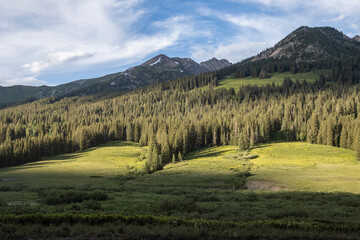 Scenic Mountain view in Colorado