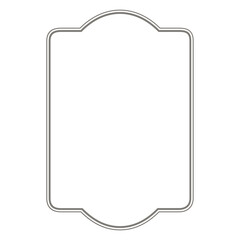 Vintage frame illustration