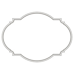 Vintage frame illustration