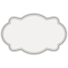 Vintage frame illustration