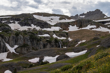 Stunning waterfalls and mountains