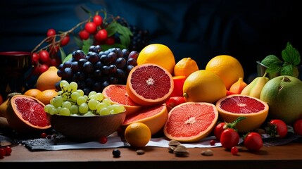 fruits and berries