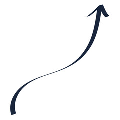 Doodle arrow illustration