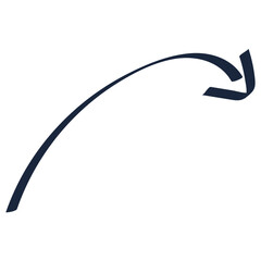 Doodle arrow illustration