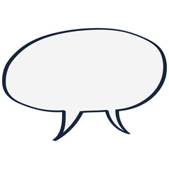 Speech bubble illustration