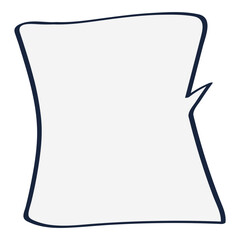 Obraz premium Speech bubble illustration