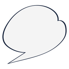 Speech bubble illustration