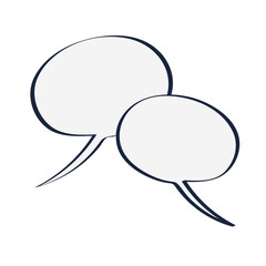 Speech bubble illustration